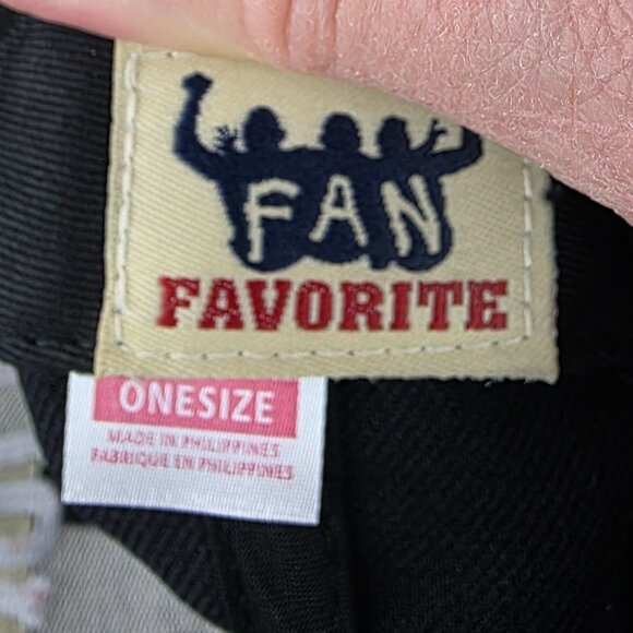 MLB Fan Favorite Baltimore Orioles Embroidered Black Cap Hat One Size NWT - Picture 7 of 8